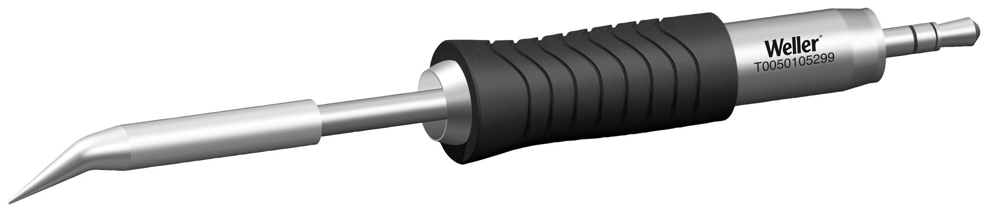 RTU 004 C MS X SOLDERING TIP, CONICAL/BENT, 0.4MM WELLER