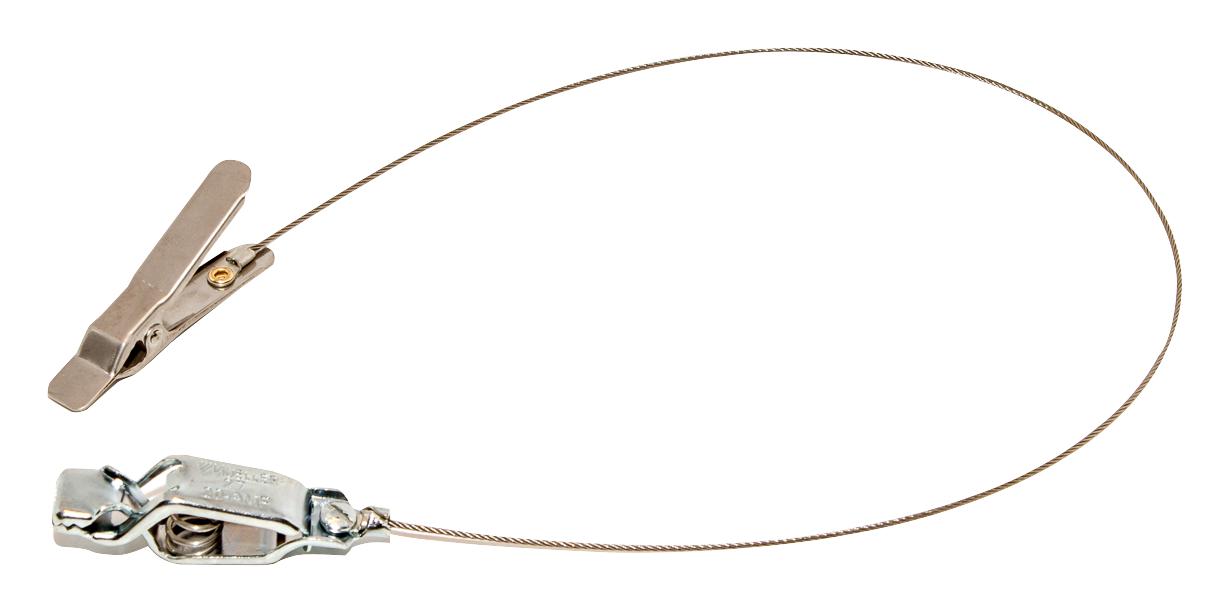 AI-000443. GROUND CORD, FLAT NOSE-FIXTURE, 458MM MUELLER ELECTRIC