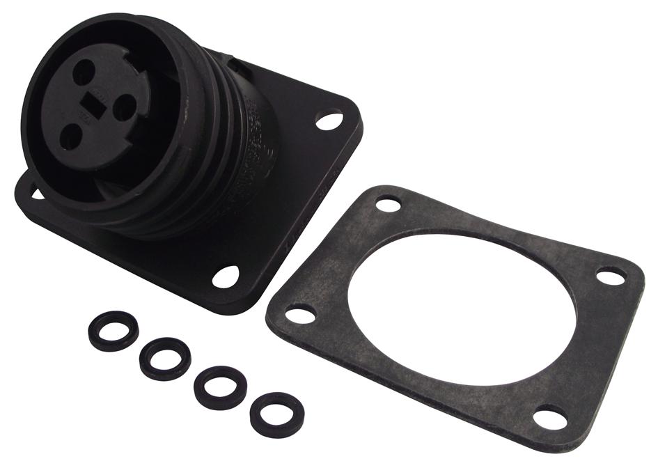 PX0941/03/S SOCKET, FLANGE, 3WAY BULGIN LIMITED