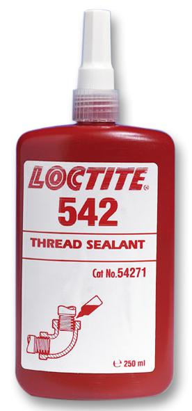 542, 250ML LOCTITE 542, SEALANT, 250ML, BROWN PIPE LOCTITE