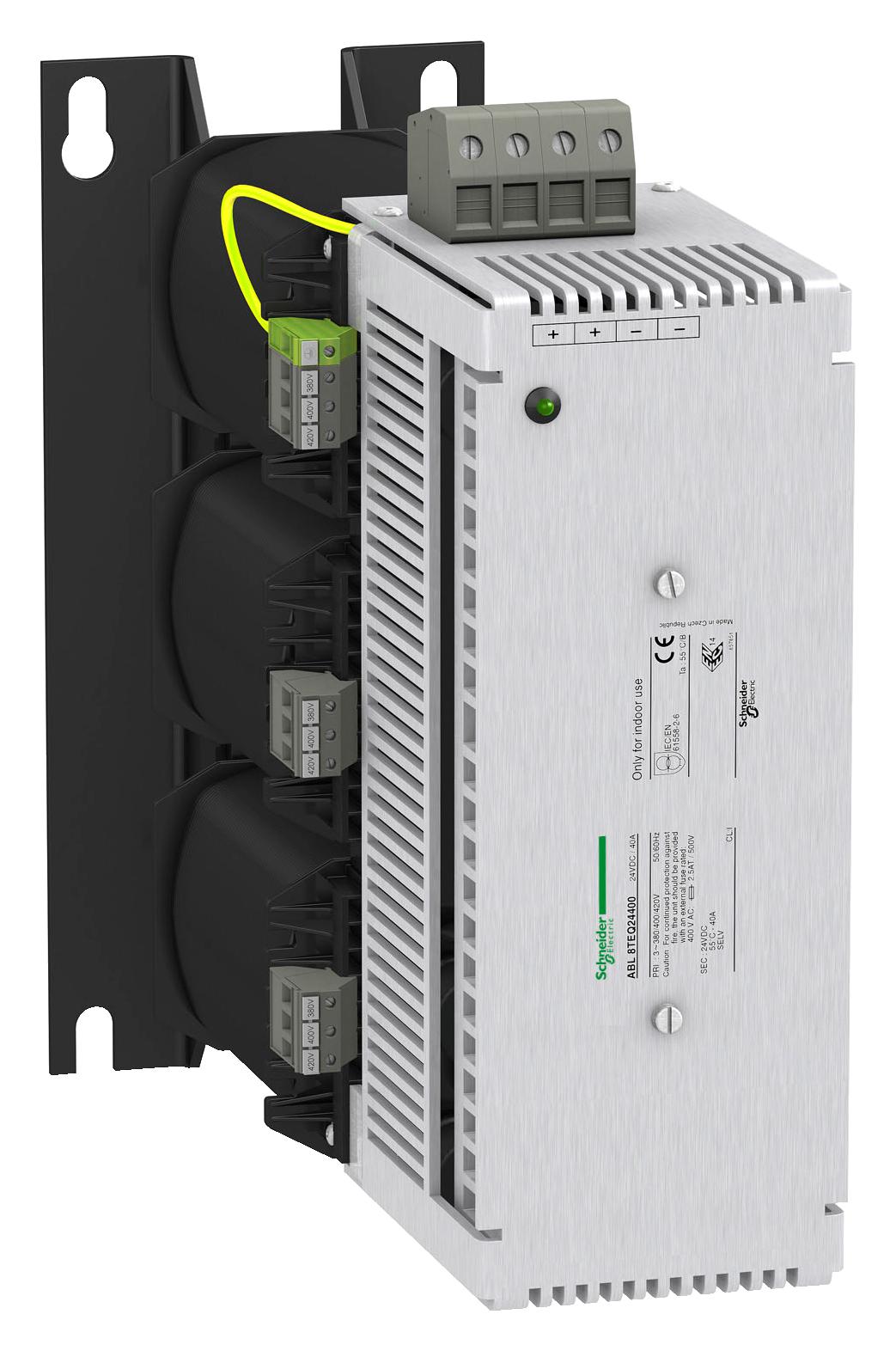 ABL8TEQ24400 POWER SUPPLY, AC-DC, 24V, 40A SCHNEIDER ELECTRIC