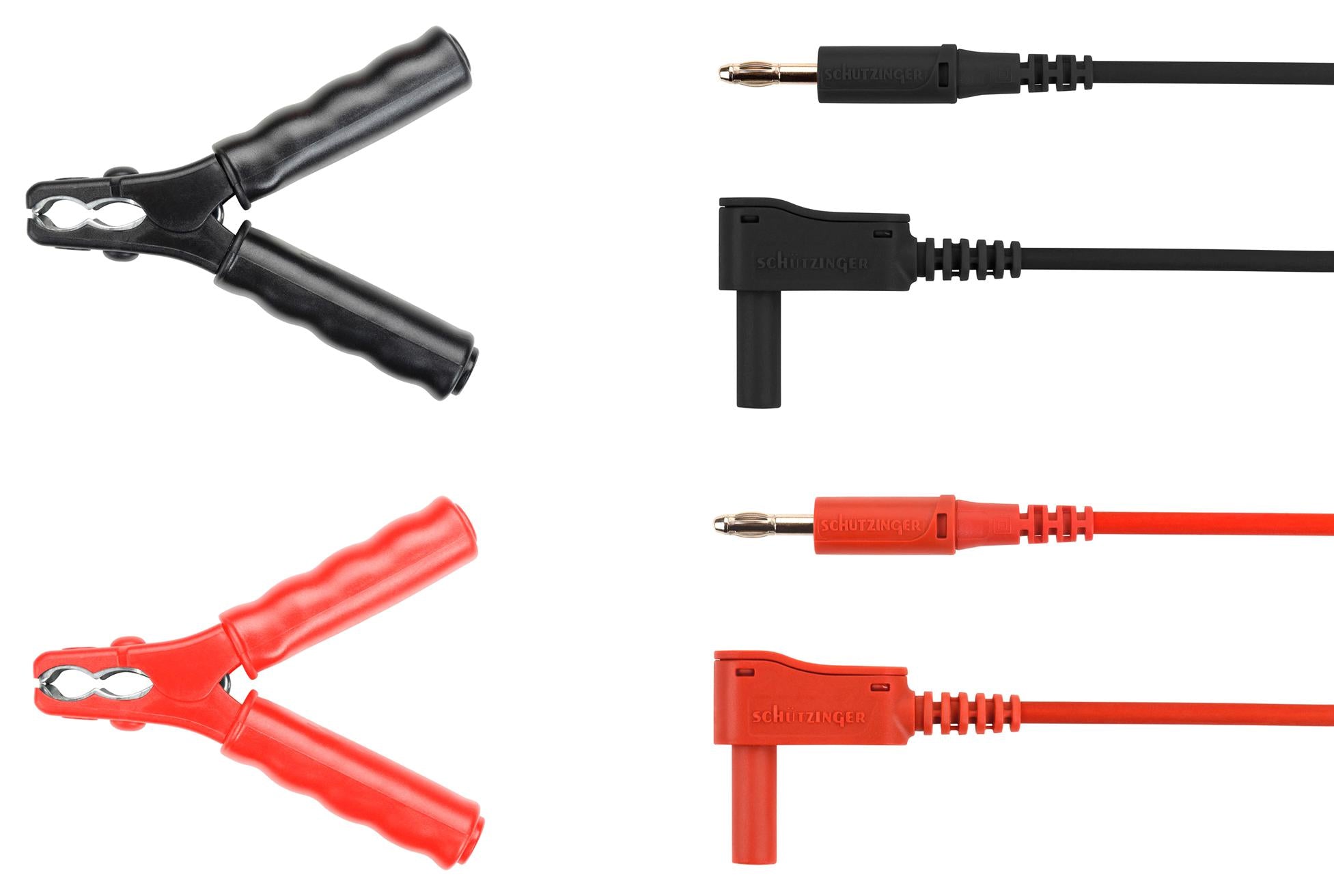 SET 7629 / PZL TEST CLAMP SET, 4PC SCHUTZINGER