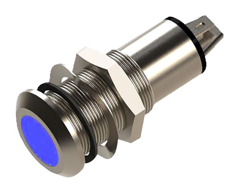 528-930-23 PANEL INDICATOR, BLUE, 13MM MARL