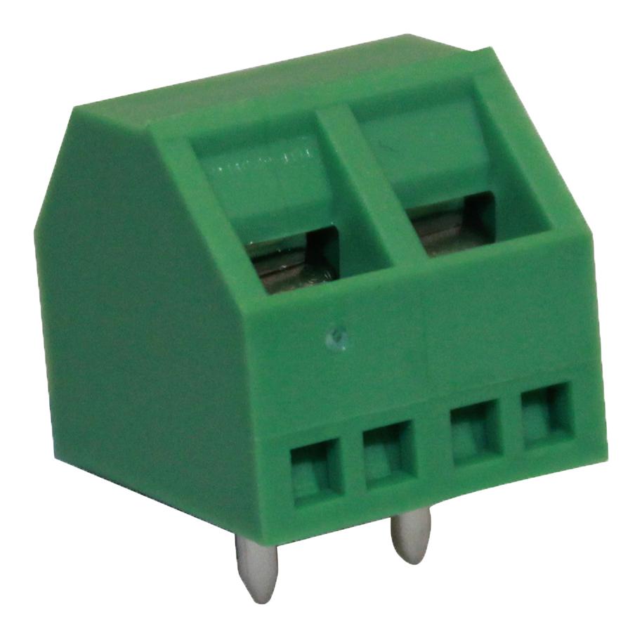 CTBP3008/2 5.08MM 45° RISING CLAMP TERMINAL BLOCK CAMDENBOSS