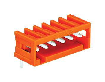 734-270 TERMINAL BLOCK, HEADER, 10WAY, TH R/A WAGO