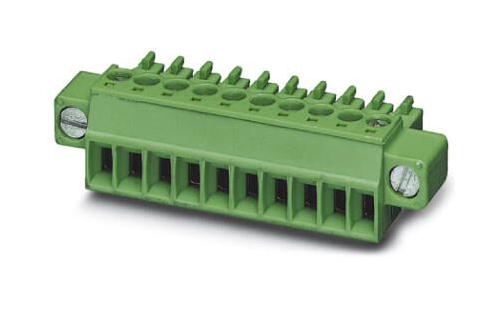 MC 1,5/ 2-STF-3,5 BK TERMINAL BLOCK, PLUGGABLE, 2WAY PHOENIX CONTACT