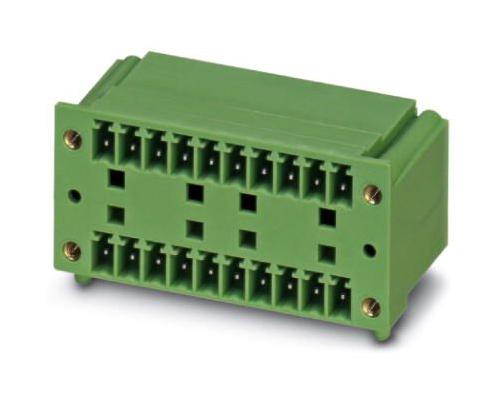 MCD 1,5/ 8-G1F-3,81 TERMINAL BLOCK, HEADER, R/A, 8WAY, TH PHOENIX CONTACT