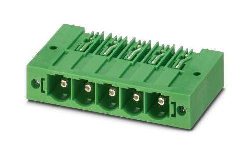 PC 6-16/ 3-G1F-10,16 TERMINAL BLOCK, HEADER, R/A, 3WAY, TH PHOENIX CONTACT