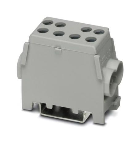 UDB 2X35/25 GY DIN RAIL TB, TRUNK LINE, 4WAY, 2AWG PHOENIX CONTACT