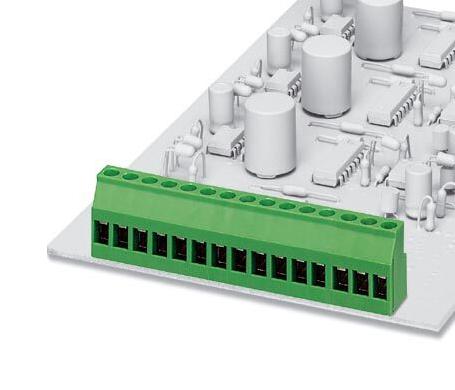 MKDS 3/ 2 BU TB, WIRE TO BRD, 2POS, 12AWG PHOENIX CONTACT