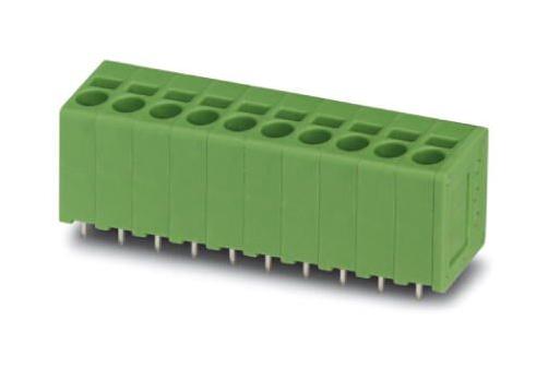 SPT 2,5/ 3-V-5,0-EX 2RZ5,0 TB, WIRE TO BRD, 3POS, 14AWG PHOENIX CONTACT