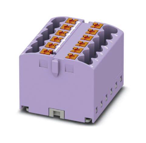 PTFIX 12X2,5 VT TB, POWER DISTRIBUTION, 12P, 12AWG PHOENIX CONTACT