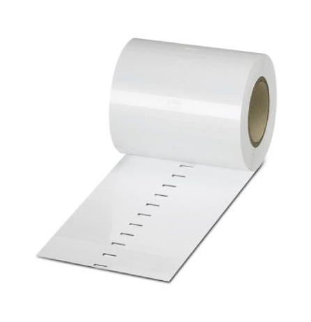 TMT 100 R MARKER ROLL, BLANK, 100MM, WHITE, TB PHOENIX CONTACT