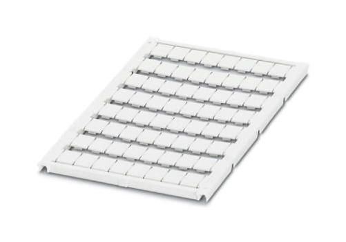 UC1-TM 8 MARKER SHEET, BLANK, 8MM, WHITE, TB PHOENIX CONTACT