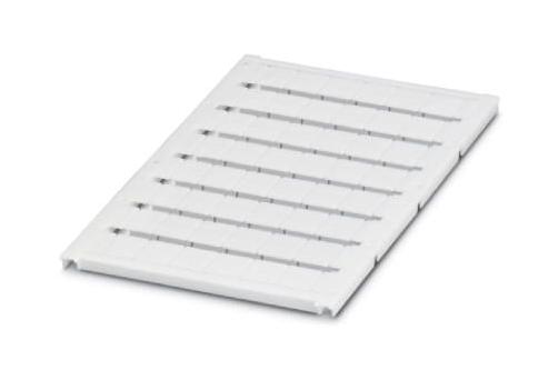 UC-TM 10 CUS MARKER SHEET, BLANK, 10.2MM, WHITE, TB PHOENIX CONTACT