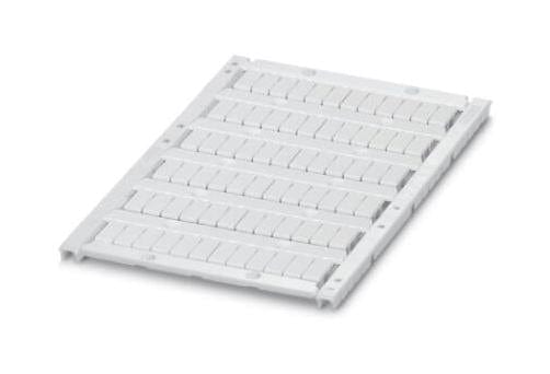 UCT-TM 5 CUS MARKER SHEET, BLANK, 5.2MM, WHITE, TB PHOENIX CONTACT