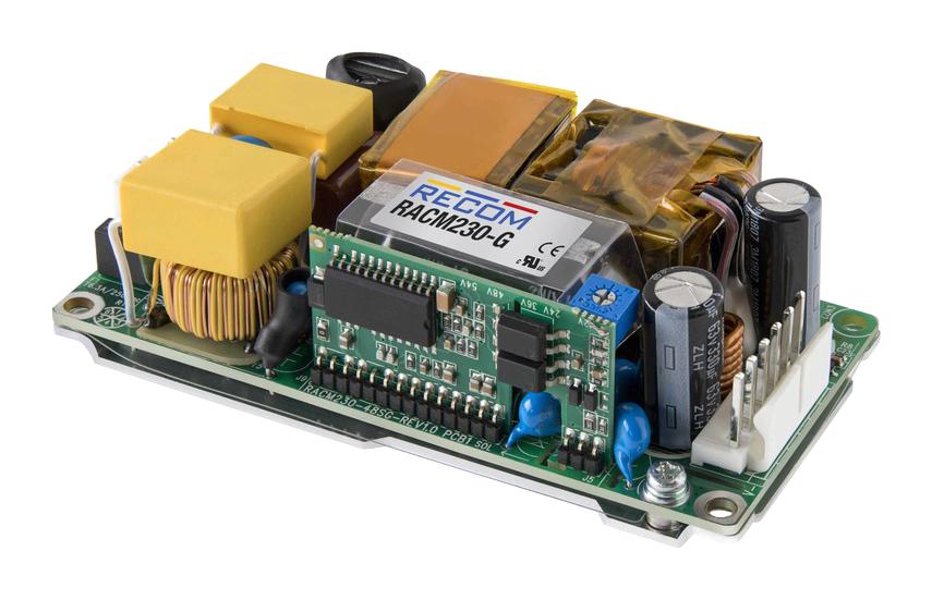 RACM230-24SG POWER SUPPLY, AC-DC, 24V, 9.58A RECOM POWER
