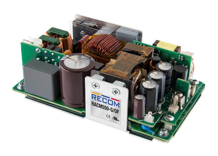RACM550-24SG/OF POWER SUPPLY, AC-DC, 24V, 22.92A RECOM POWER