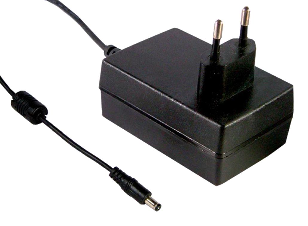GSM18E09-P1J ADAPTER, AC-DC, 9V, 2A MEAN WELL