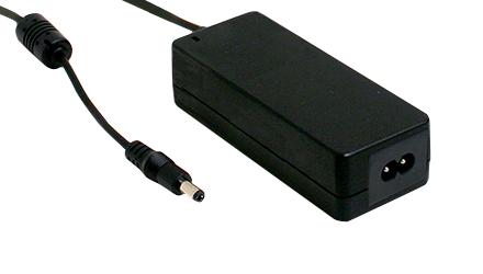 GSM60B09-P1J ADAPTER, AC-DC, 9V, 6A MEAN WELL