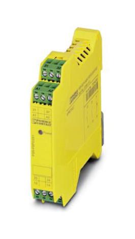 PSR-SPP- 24DC/FSP2/2X1/1X2 SAFETY RELAY, DPST-NO/SPST-NC, 24VDC, 5A PHOENIX CONTACT