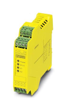 PSR-SCP-230UC/ESAM4/3X1/1X2/B SAFETY RELAY, 3PST-NO/SPST-NC, 230V, 6A PHOENIX CONTACT