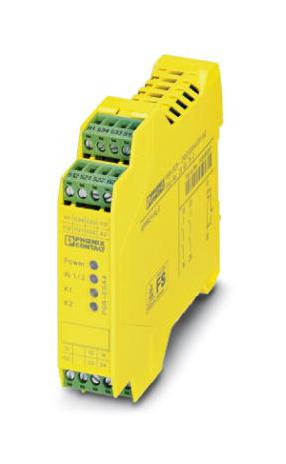 PSR-SPP- 24UC/ESA4/2X1/1X2 SAFETY RELAY, DPST-NO/SPST-NC, 24V, 6A PHOENIX CONTACT