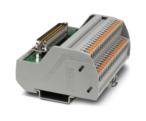 VIP-2/PT/D37SUB/M INTERFACE MODULE, 37POS, 25VAC, PUSH-IN PHOENIX CONTACT