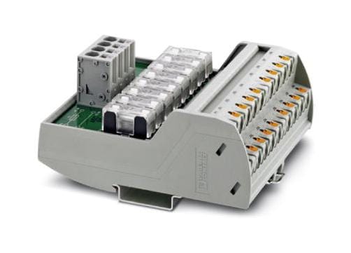 VIP-2/PT/PDM-2/16/FU 6.3A POTENTIAL DISTRIBUTOR, 250V, PUSH-IN PHOENIX CONTACT