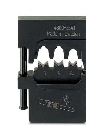 CRIMPFOX-M SR 6-3/DIE CRIMP TOOL DIE, SOLAR CONNECTOR PHOENIX CONTACT