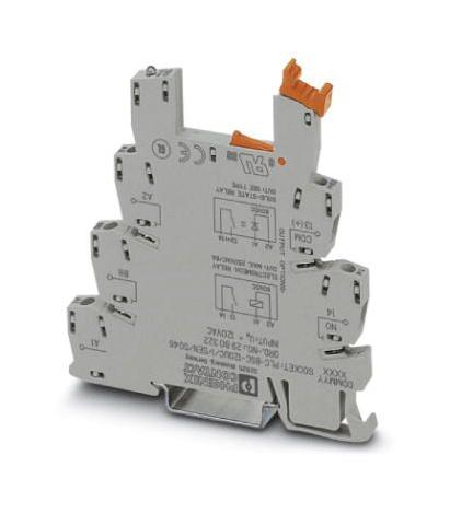 PLC-BSC-120UC/ 1/SEN/SO46 RELAY SOCKET, 120VAC, DIN RAIL PHOENIX CONTACT