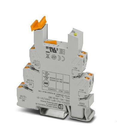 PLC-BPT- 24DC/21-21 RELAY SOCKET, 24VDC, DIN RAIL PHOENIX CONTACT