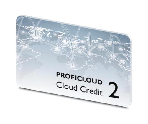 CLOUD CREDIT-2 RUNTIME LICENSE, PROFICLOUD 2 YEAR PHOENIX CONTACT