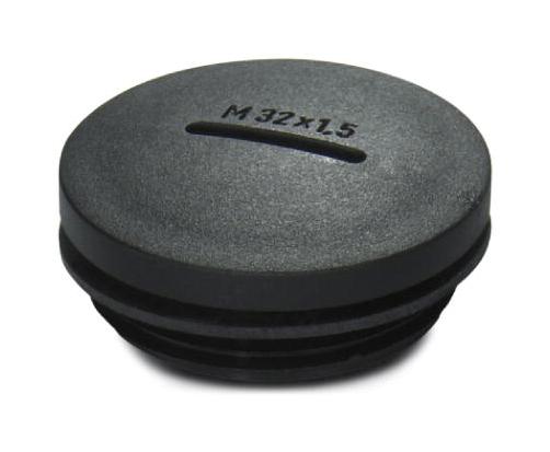 HC-K-BS-M32-BK FILLER PLUG, M23, PA FIBERGLASS, BLACK PHOENIX CONTACT