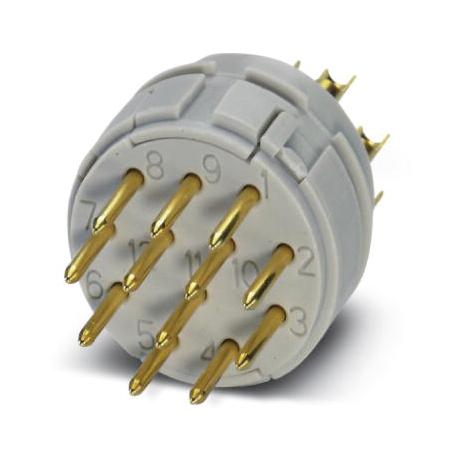 RC-19P1N120000 SENSOR INSERT, PIN, 19POS, SOLDER PHOENIX CONTACT