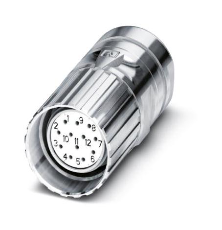 CA-12S1N128007 CIRCULAR CONNECTOR, PLUG, 12POS, CABLE PHOENIX CONTACT