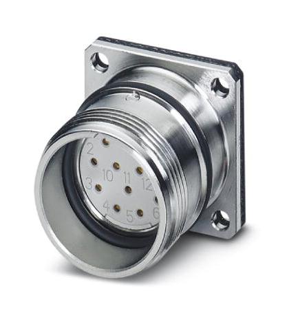 RC-06S1N122200 CIRCULAR CONNECTOR, RCPT, 6POS, WALL PHOENIX CONTACT