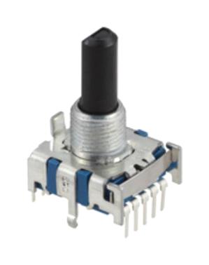SRBV141201 ROTARY SWITCH, 1 POLE, 4POS, 0.3A, 16VDC ALPS ALPINE