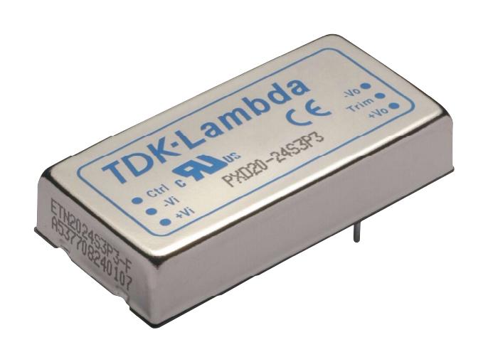 PXD-10-24WS-12 DC-DC CONVERTER, 1 O/P, 12V, 0.83A TDK-LAMBDA