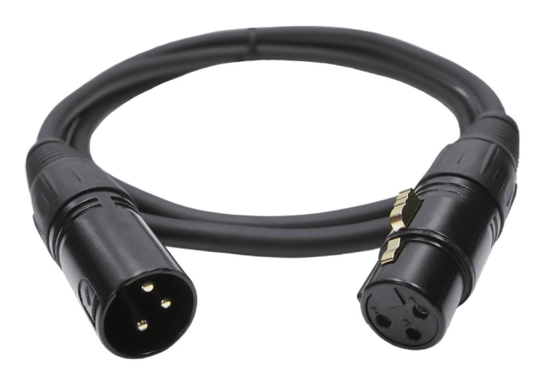 FC619101 CABLE, 3P, XLR PLUG-XLR SOCKET, 1M CLIFF ELECTRONIC COMPONENTS