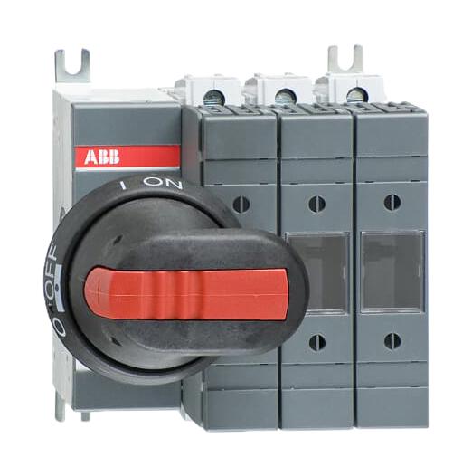 OS63GD03P FUSED SWITCH, 3 POLE, 3 FUSE, 63A, 690V ABB