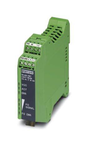 PSI-MOS-DNET CAN/FO 660/BM FO CONVERTER, DNET CAN TO FIBRE OPTIC PHOENIX CONTACT