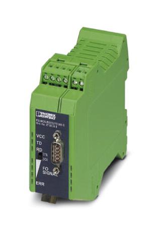 PSI-MOS-RS232/FO 660 E FO CONVERTER, RS-232 TO FIBRE OPTIC PHOENIX CONTACT