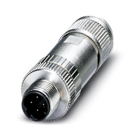 SACC-M12MSD-4Q SH PN CONN, SENSOR, MALE, 4 POS, IDC PHOENIX CONTACT