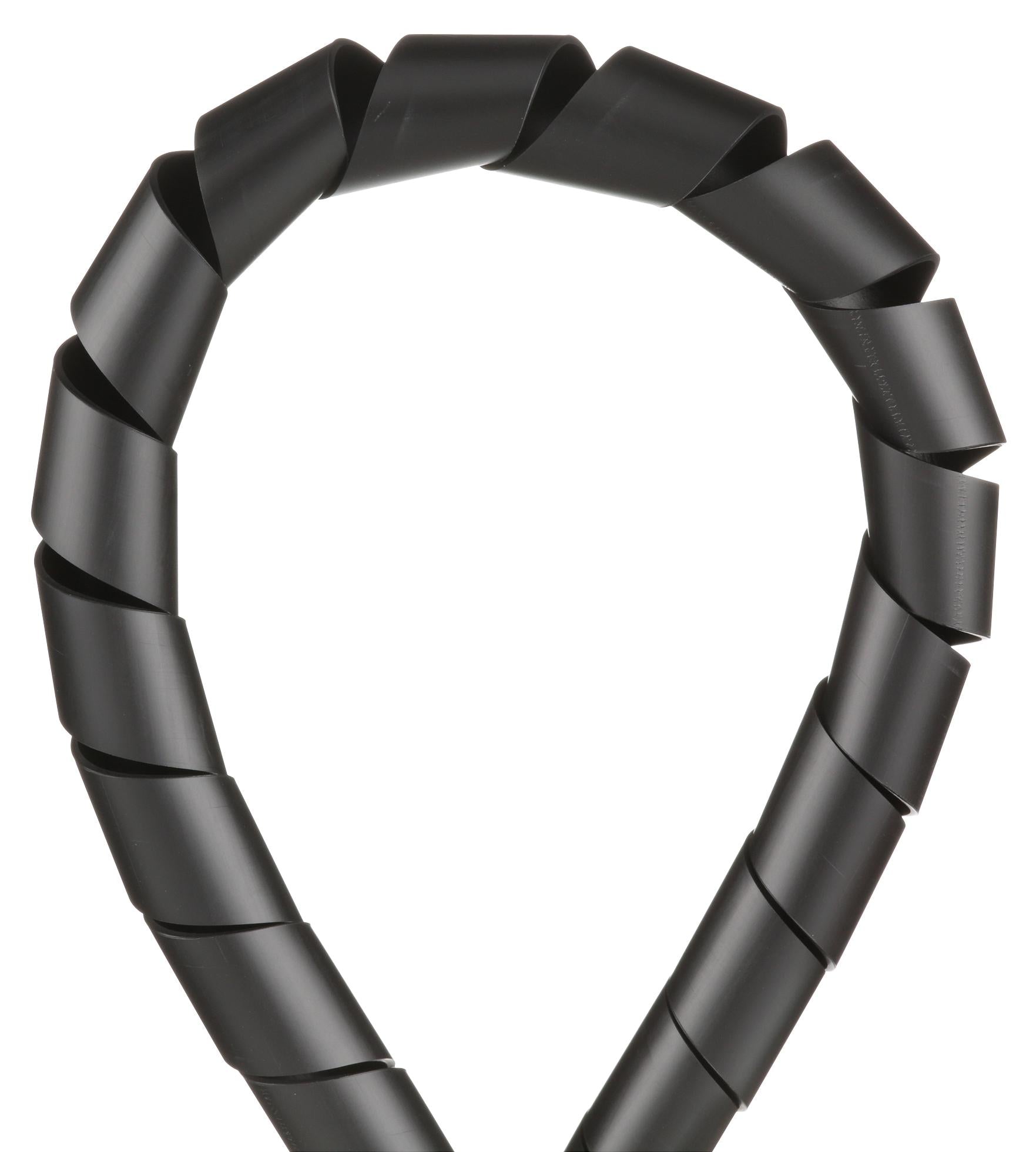 T50F-TL0 SPIRAL WRAP, .50" X 250',WR BLK,1RL PANDUIT