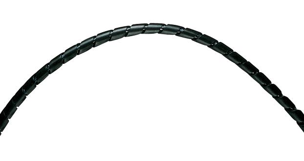T25T-L0 SPIRAL WRAP,TFE,.25"X50',BLK,1RL PANDUIT