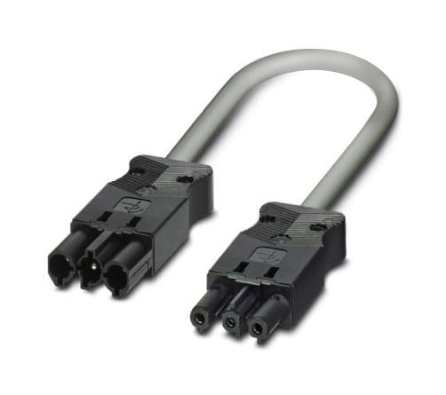 PLD E 608-CA-MS/0,6/FS/UL CBL ASSY, POWER PLUG-RCP, 0.6M,GREY PHOENIX CONTACT