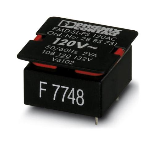 EMD-SL-PS-120AC POWER RELAY MODULE, 120VAC PHOENIX CONTACT
