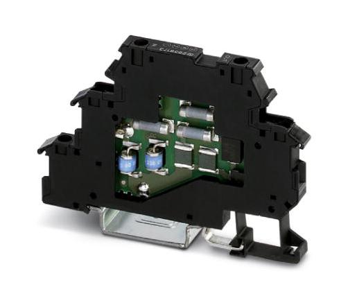 TT-2/2- 24DC SURGE PROTECT, 10KA, 30VDC, DIN RAIL PHOENIX CONTACT
