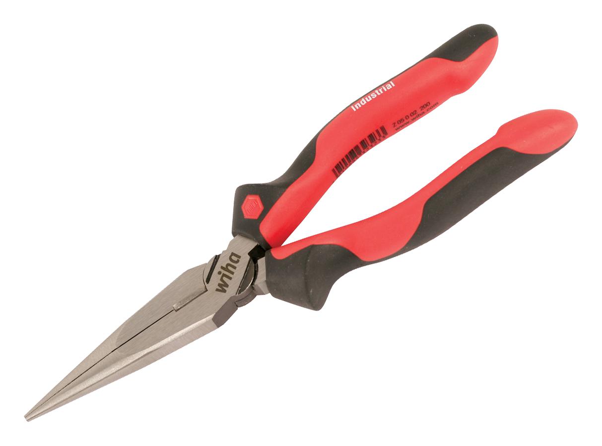 32323 INDUSTRIAL NEEDLE NOSE PLIER, 200MM WIHA